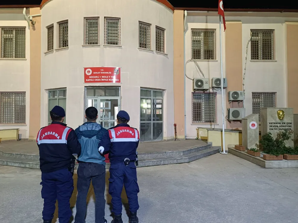 Kocaeli Jandarmasından Başarılı Operasyon: 10 Yıl Hapis Cezalı Şahıs Yakalandı