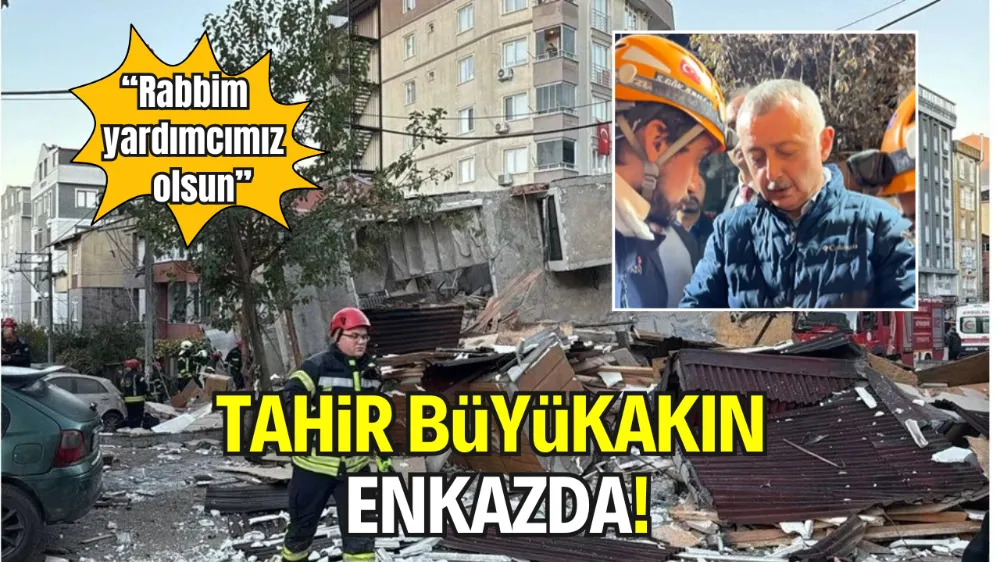 KOCAELİ BÜYÜKŞEHİR BELEDİYE BAŞKANI TAHİR BÜYÜKAKIN ENKAZDA! “RABBİM YARDIMCIMIZ OLSUN”