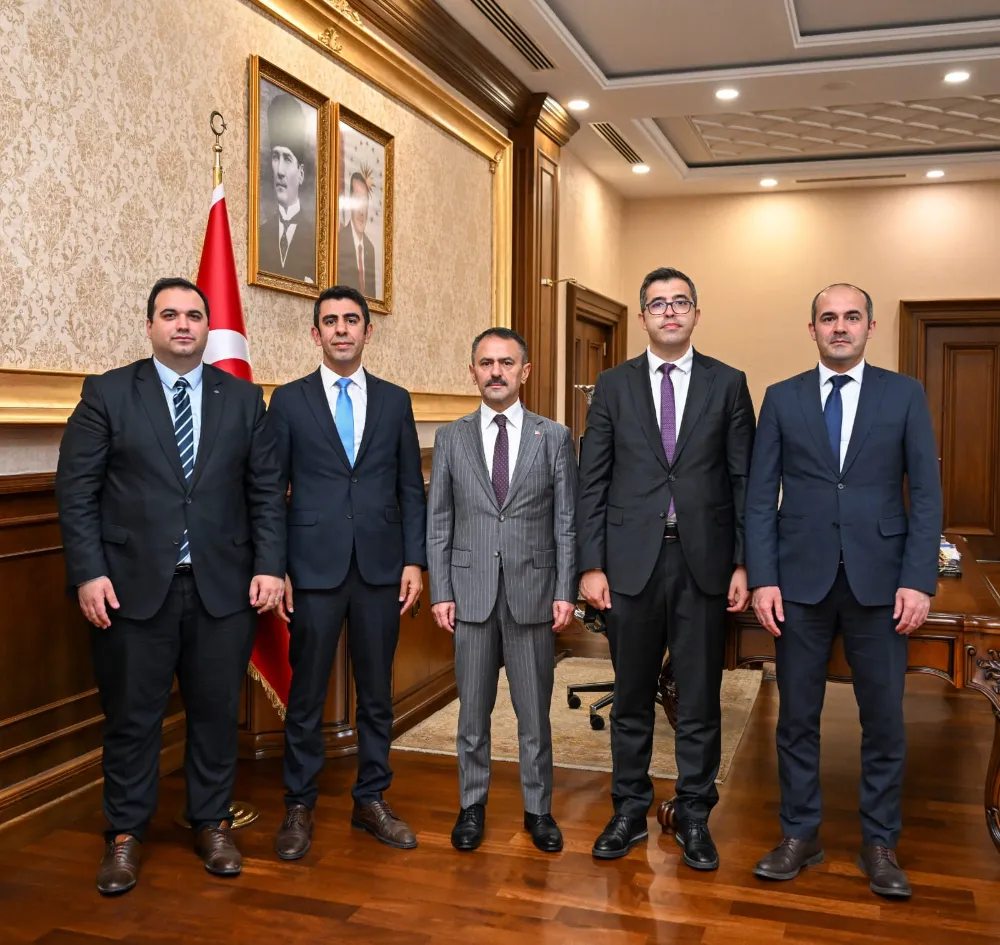 VERGİ MÜFETTİŞİ MEHMET ÖNER’DEN VALİ İLHAMİ AKTAŞ’A ZİYARET