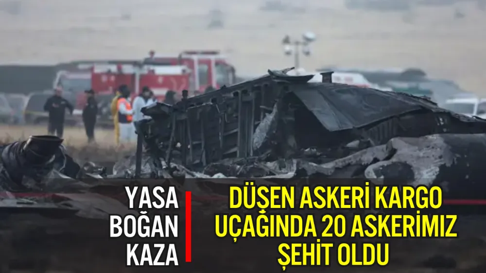 YASA BOĞAN KAZA: 20 ASKERİMİZ ŞEHİT OLDU