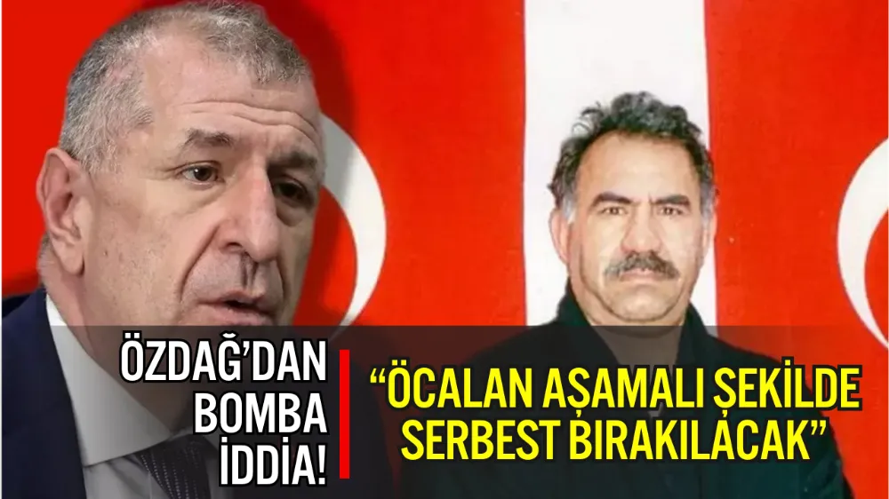 İMRALI SÜRECİNE ÖZDAĞ’DAN BOMBA İDDİA: “ÖCALAN AŞAMALI ŞEKİLDE SERBEST BIRAKILACAK”