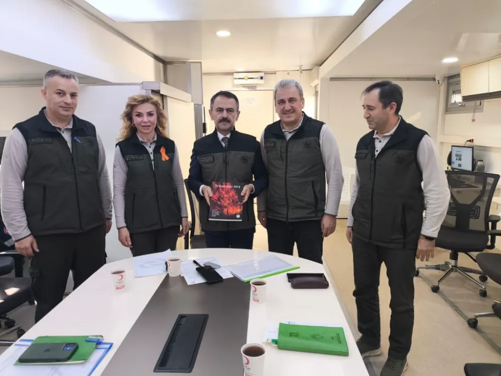 Sakarya Orman Bölge Müdürü Metin Topçu, Vali İlhami Aktaş