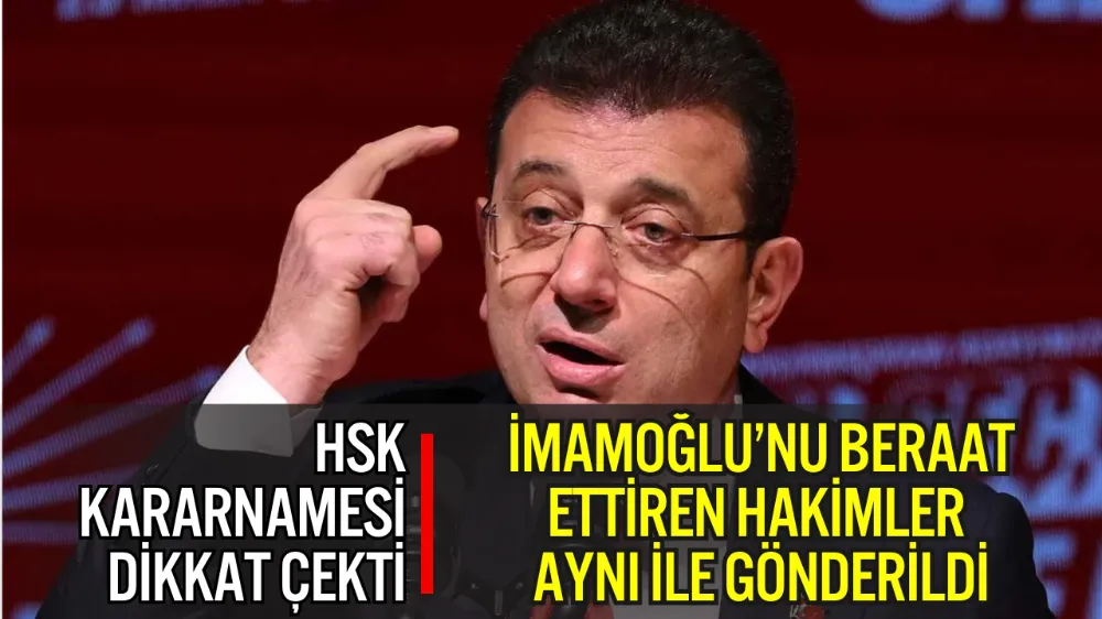 İMAMOĞLU DAVALARINDA BERAAT VEREN İKİNCİ HAKİM DE KAHRAMANMARAŞ’A ATANDI
