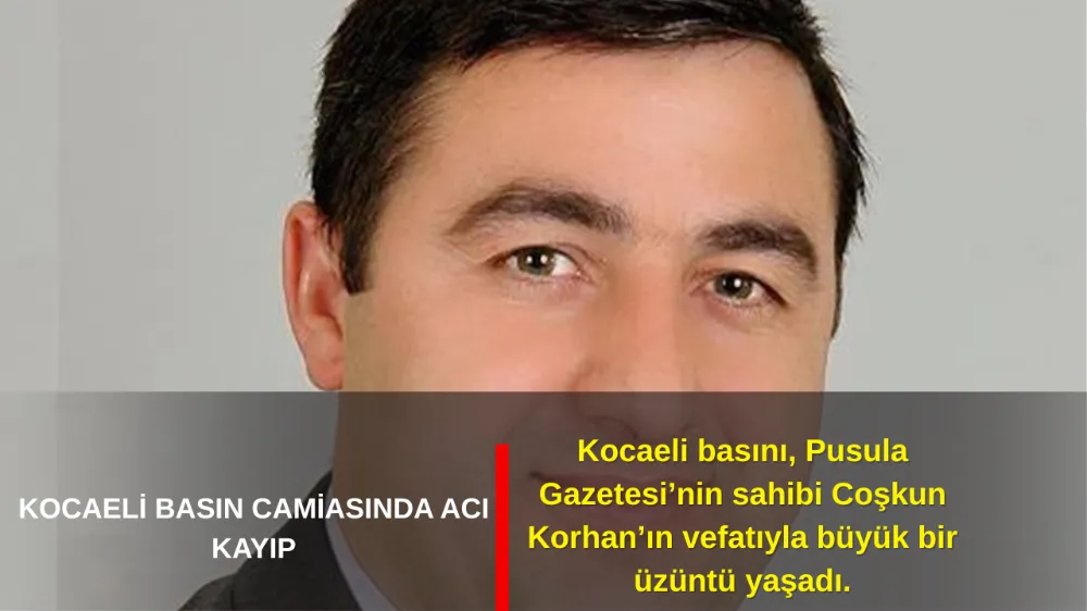 KOCAELİ BASIN CAMİASINDA ACI KAYIP