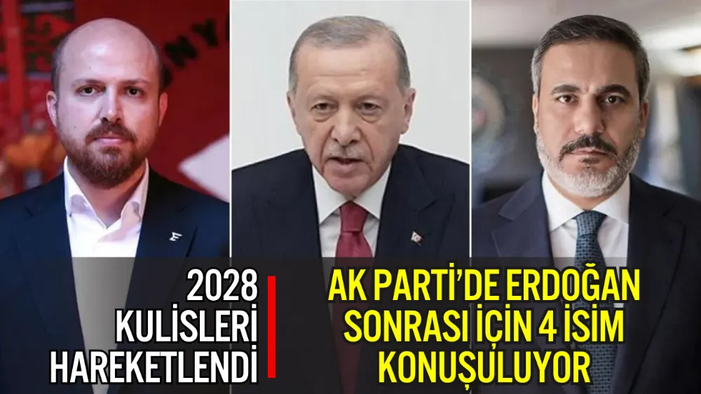 2028 KULİSLERİ HAREKETLENDİ: AK PARTİ’DE ERDOĞAN SONRASI İÇİN 4 İSİM KONUŞULUYOR