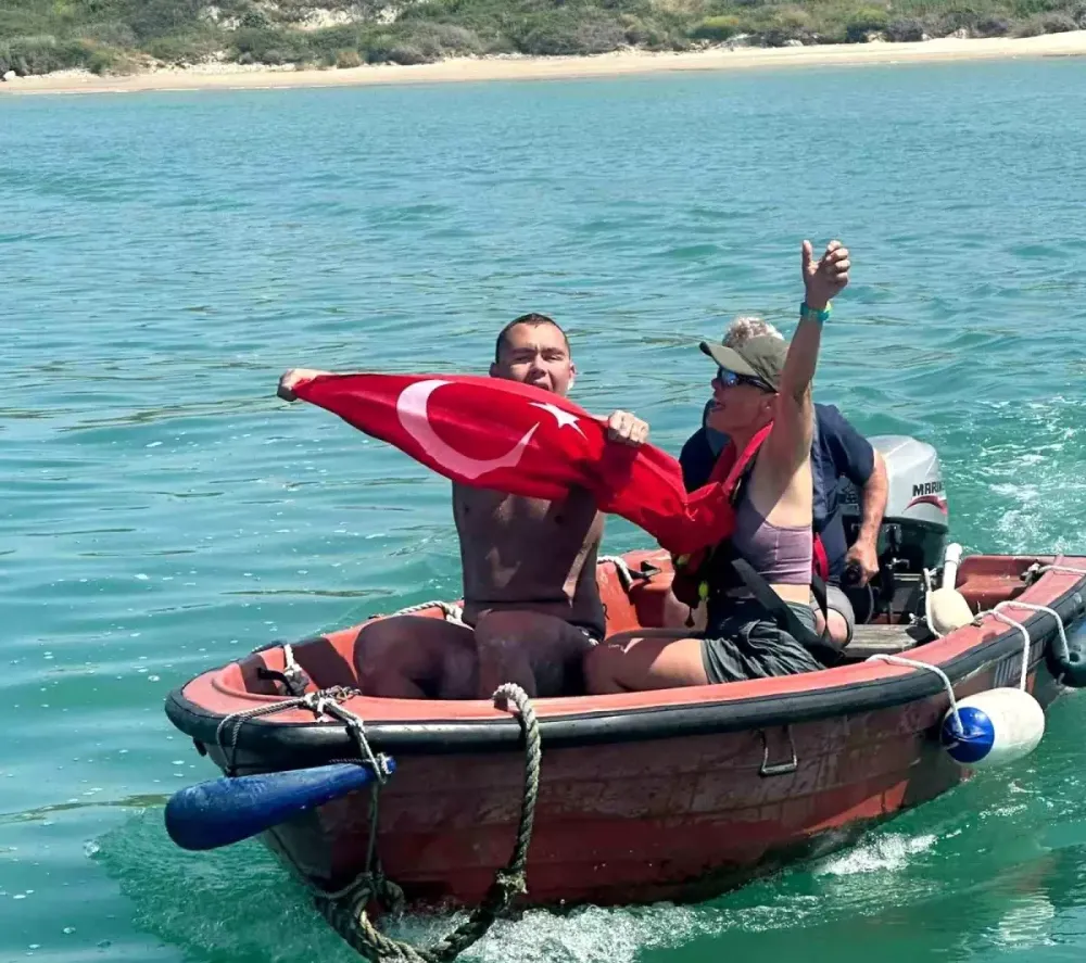 Otizmli Tuna Tunca, Manş Denizi