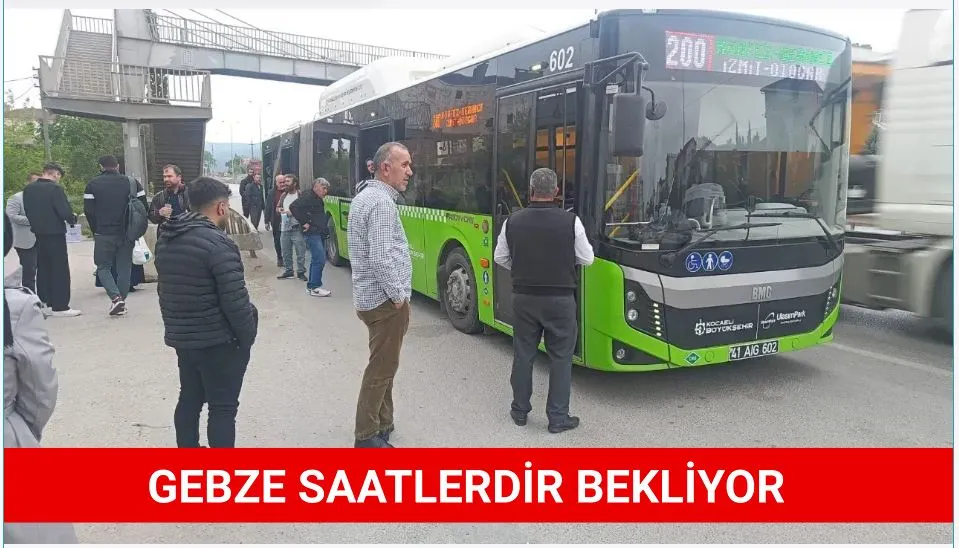 Gebze Halkı’nın Otobüslerle Sınavı 