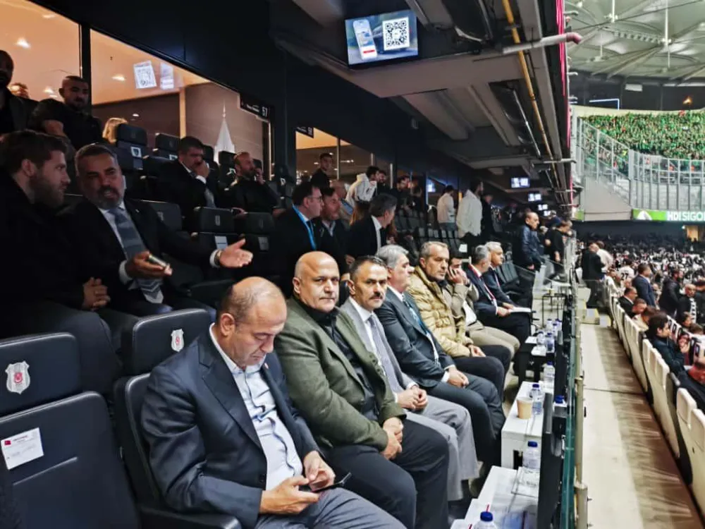 Vali Aktaş, Beşiktaş - Kocaelispor Karşılaşmasını İzledi